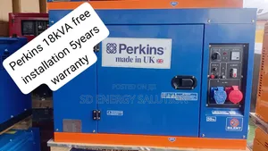 Brand New Perkins 18kva Silent Generator With Low Fuel Consumption
