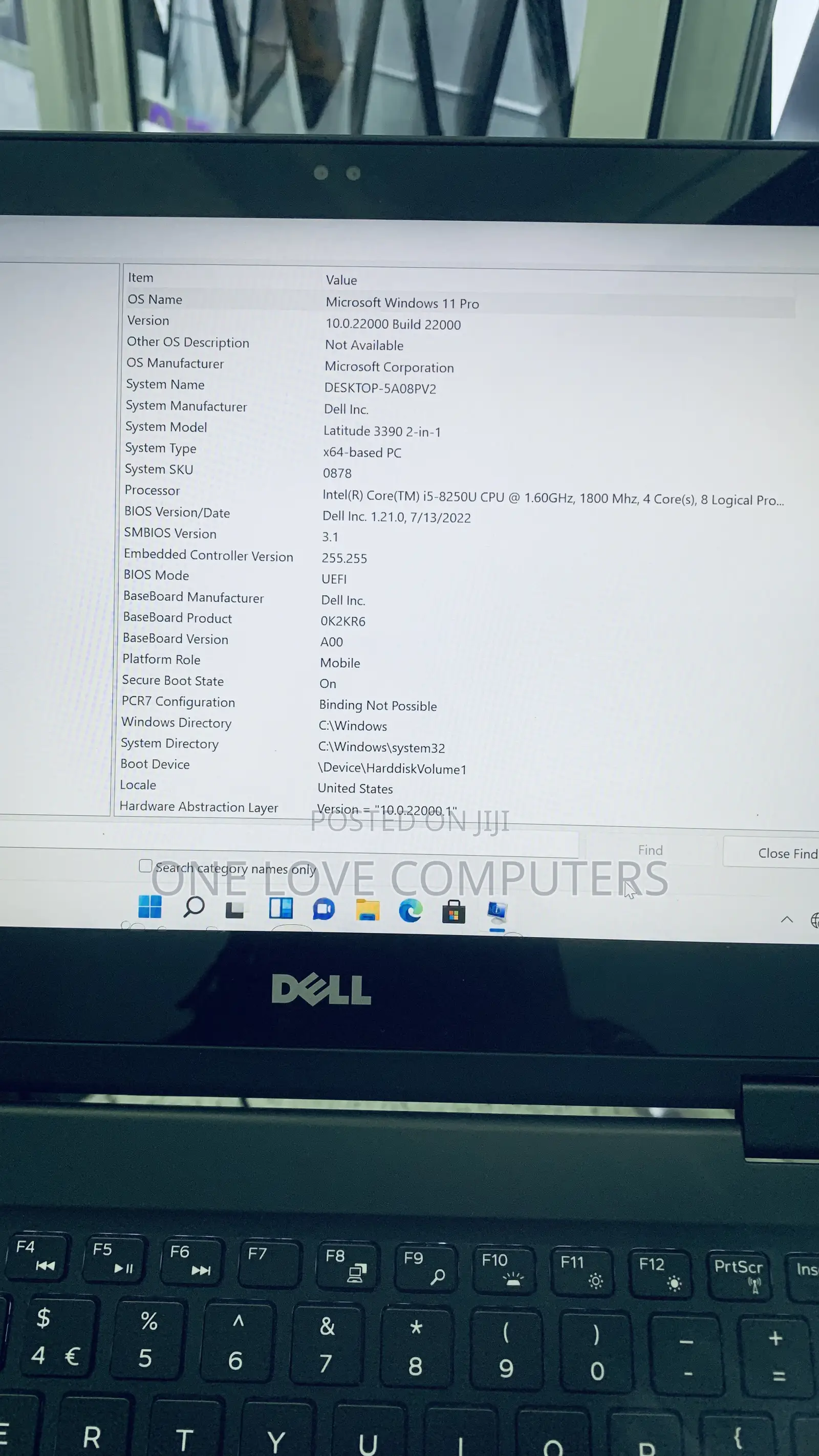 Laptop Dell Latitude 3390 2-in-1 16GB Intel Core i5 SSD 256GB