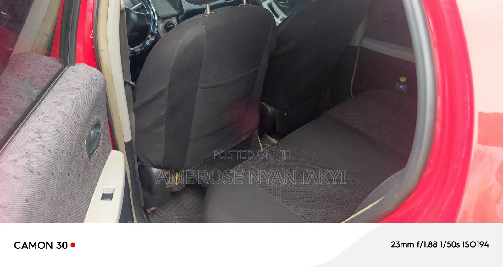 Toyota Vitz 2010 Red