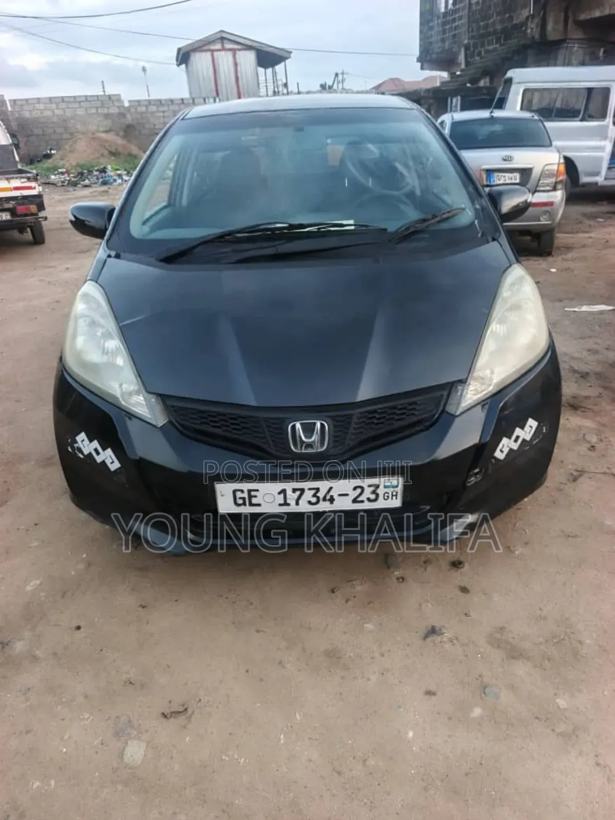 Honda Fit 2012 Black