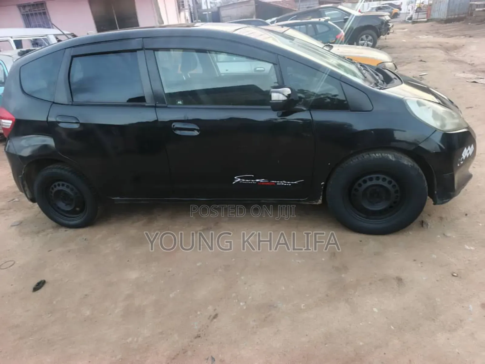 Honda Fit 2012 Black