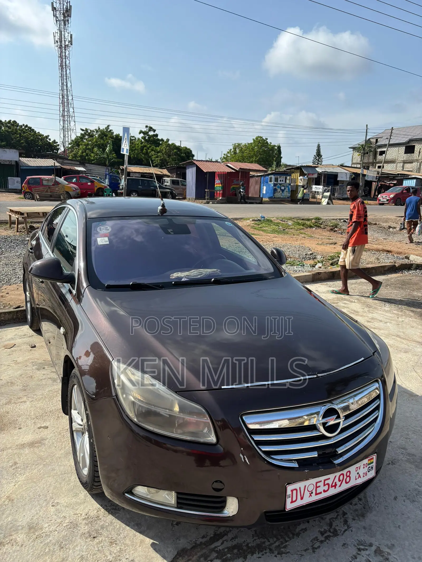 Opel Insignia 2010 Maroon