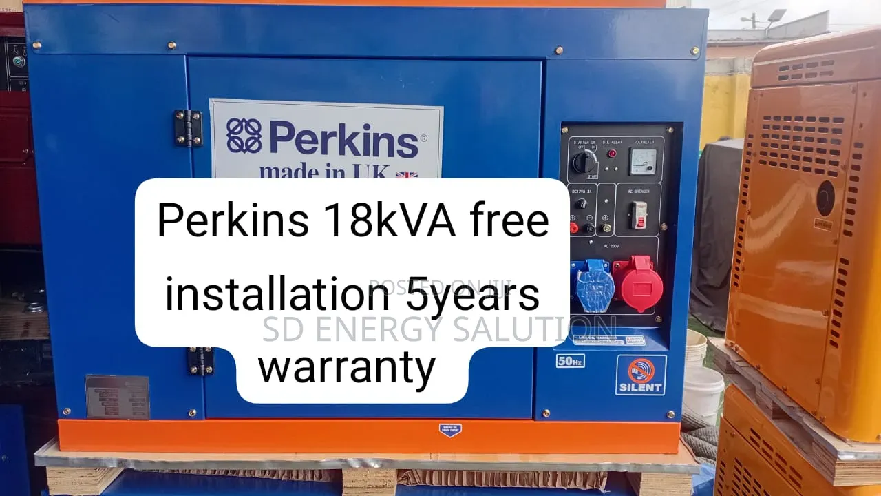 Perkins 18kva Industrial Silent Diesel Generator