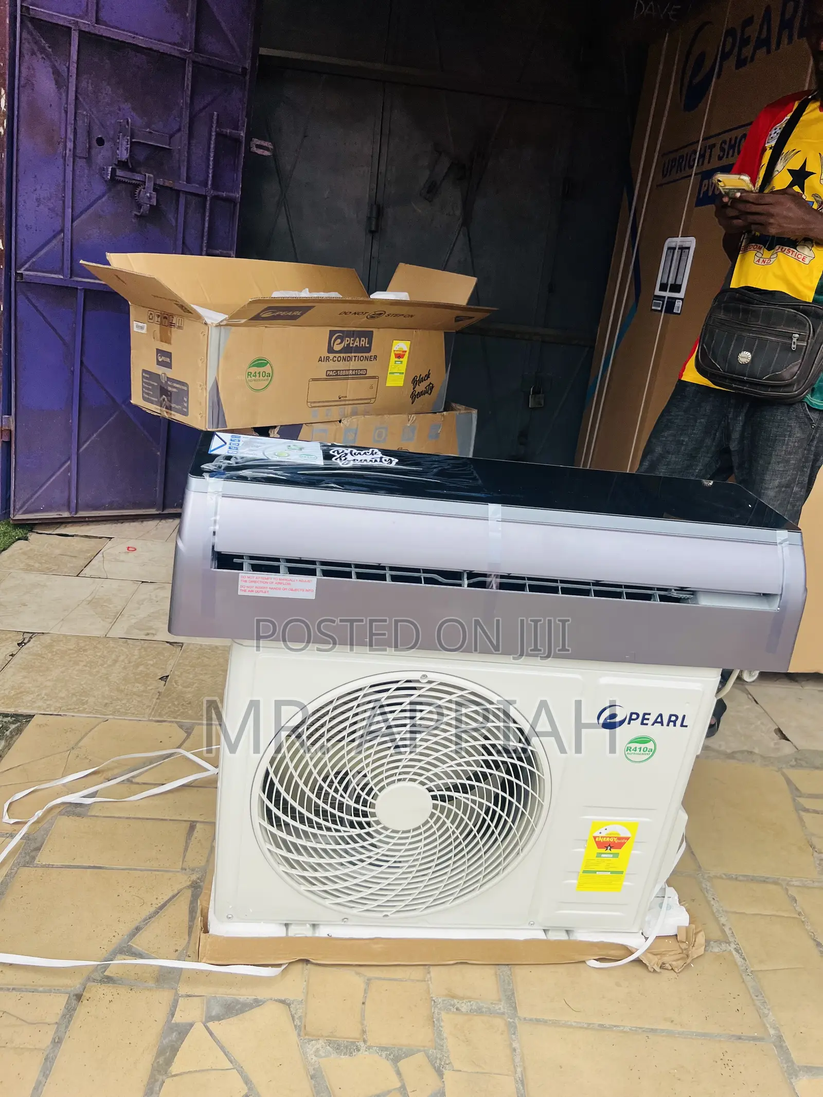 Extremely Quality Pearl 2.0hp Non Inverter Air Conditioner(Black) 