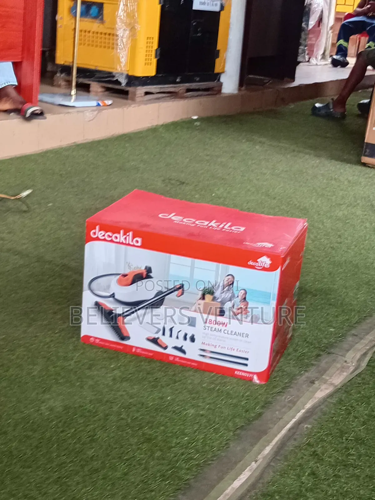 Multi-Function Steam Cleaner for Floors and Tiles