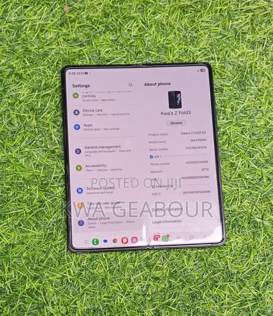 Samsung Galaxy Z Fold 3 512 GB Black