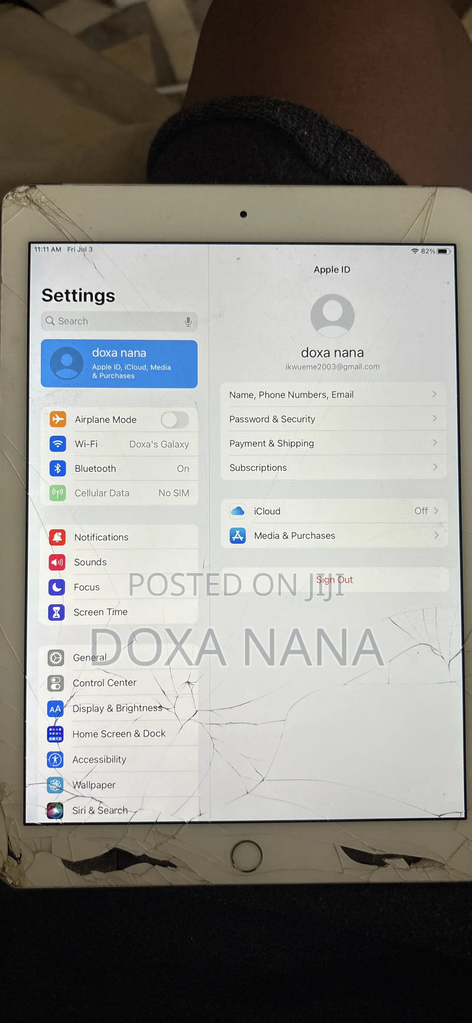 Apple iPad Air 2 16 GB Silver
