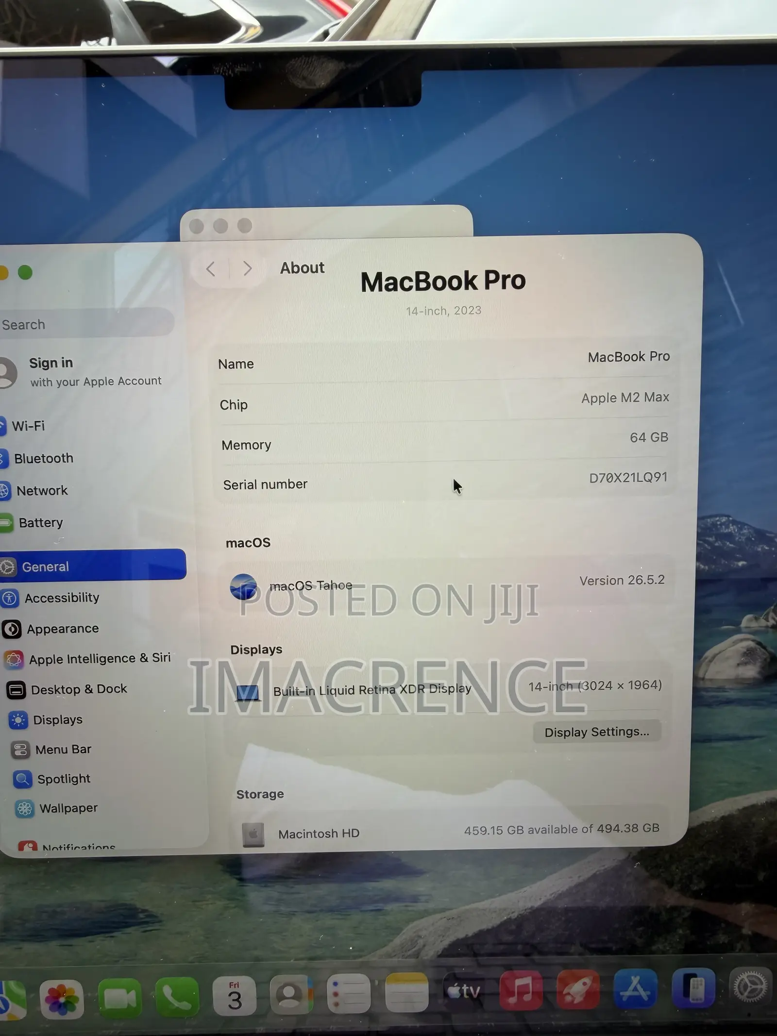 Laptop Apple MacBook Pro 2023 M2 Max 64GB Apple M3 Max SSD 512GB
