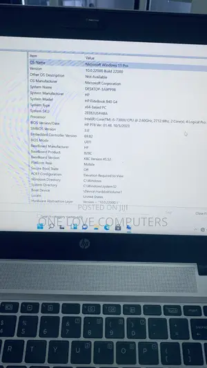 Laptop HP EliteBook 840 G3 8GB Intel Core i5 SSD 256GB