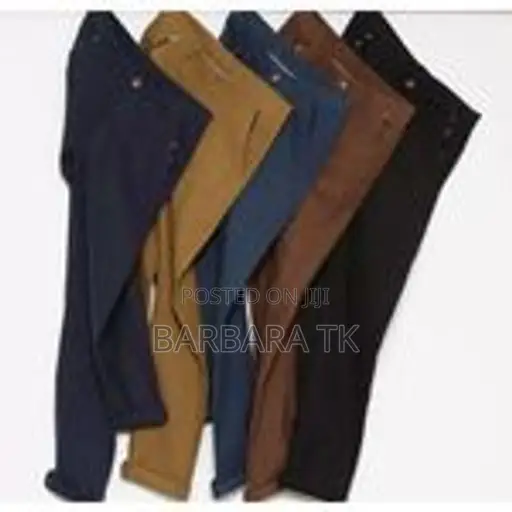 Khaki Trousers 5 Pieces - Multicolor