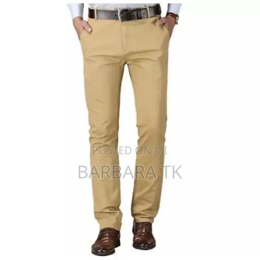 Khaki Trousers 5 Pieces - Multicolor