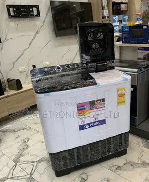 Long Lasting Pearl 12kg Twin Tub Washing Machine Semi Automatic