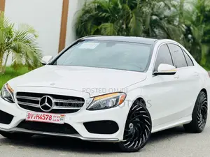 Mercedes-Benz C300 Base 4Matic Coupe AWD (2.0L 4cyl 7A) 2017 White