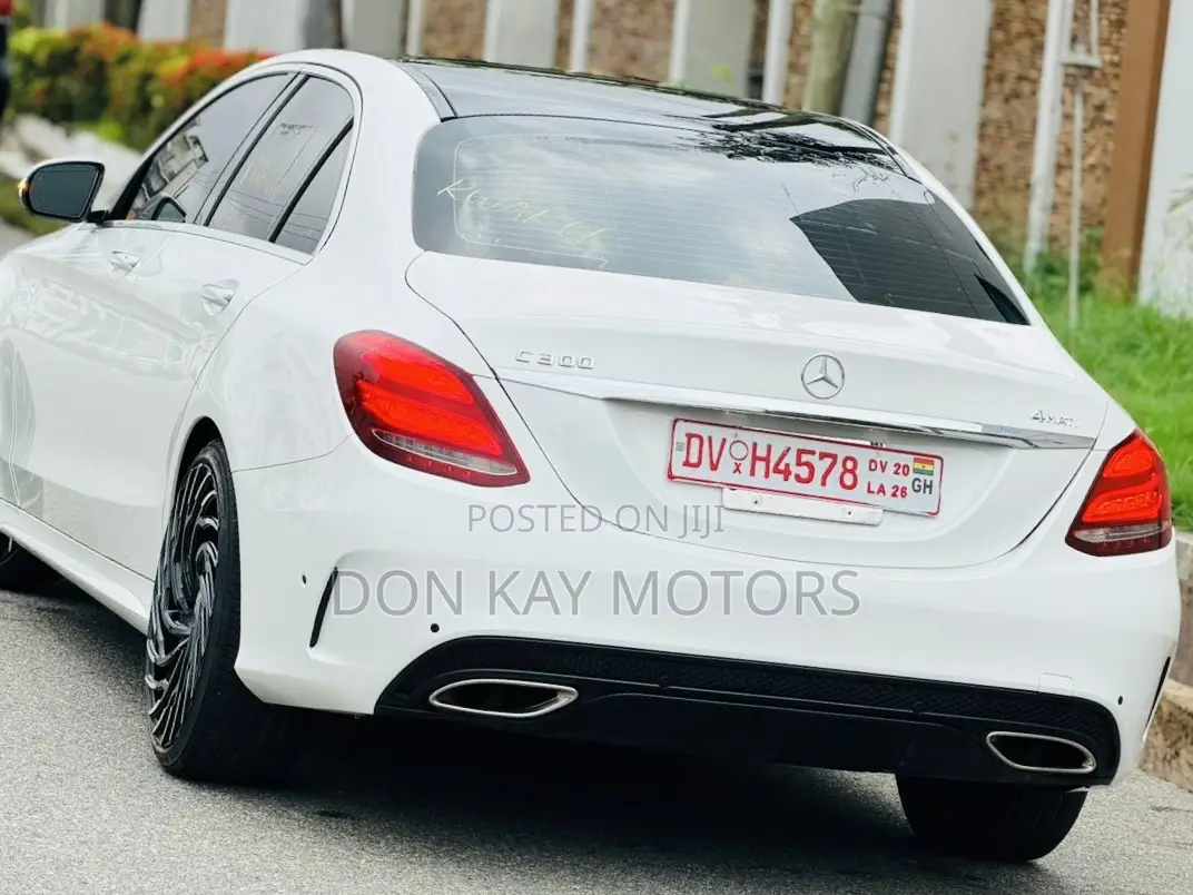 Mercedes-Benz C300 Base 4Matic Coupe AWD (2.0L 4cyl 7A) 2017 White