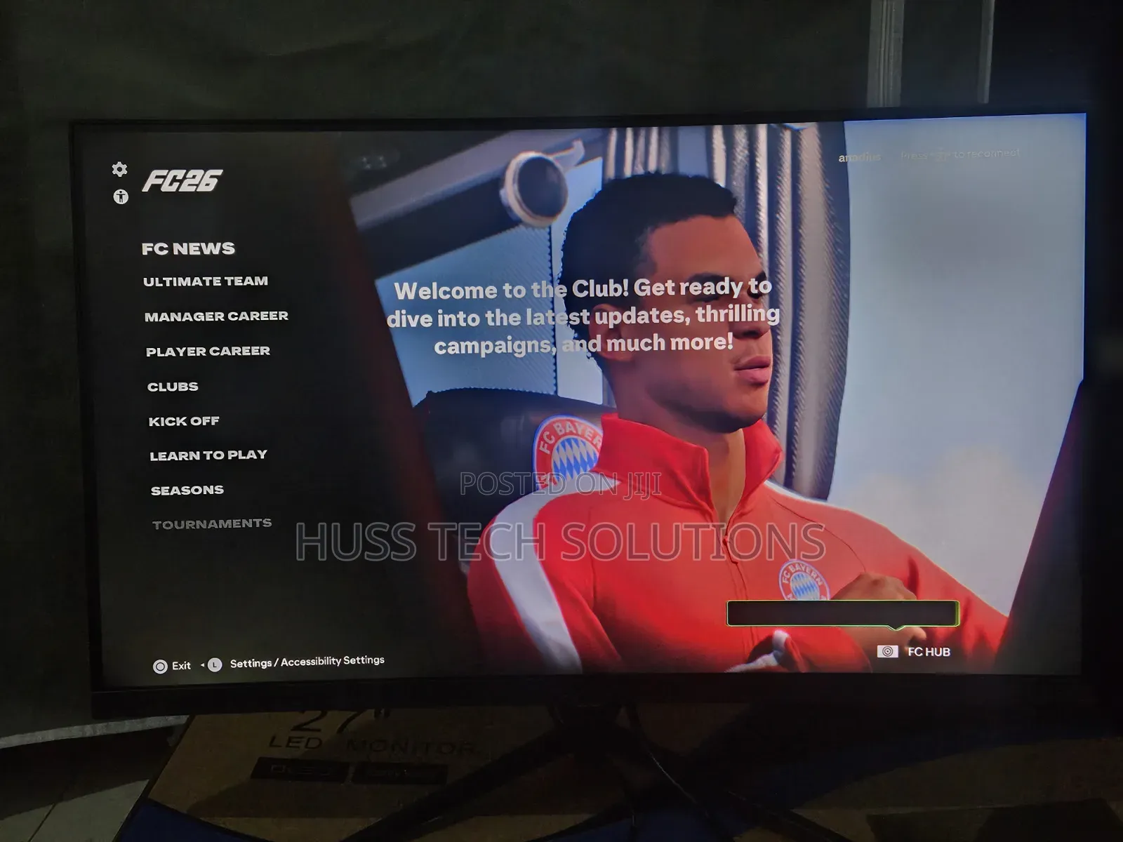 Lumixun Full Hd 27" 165hz Curved Screen Gaming Monitor