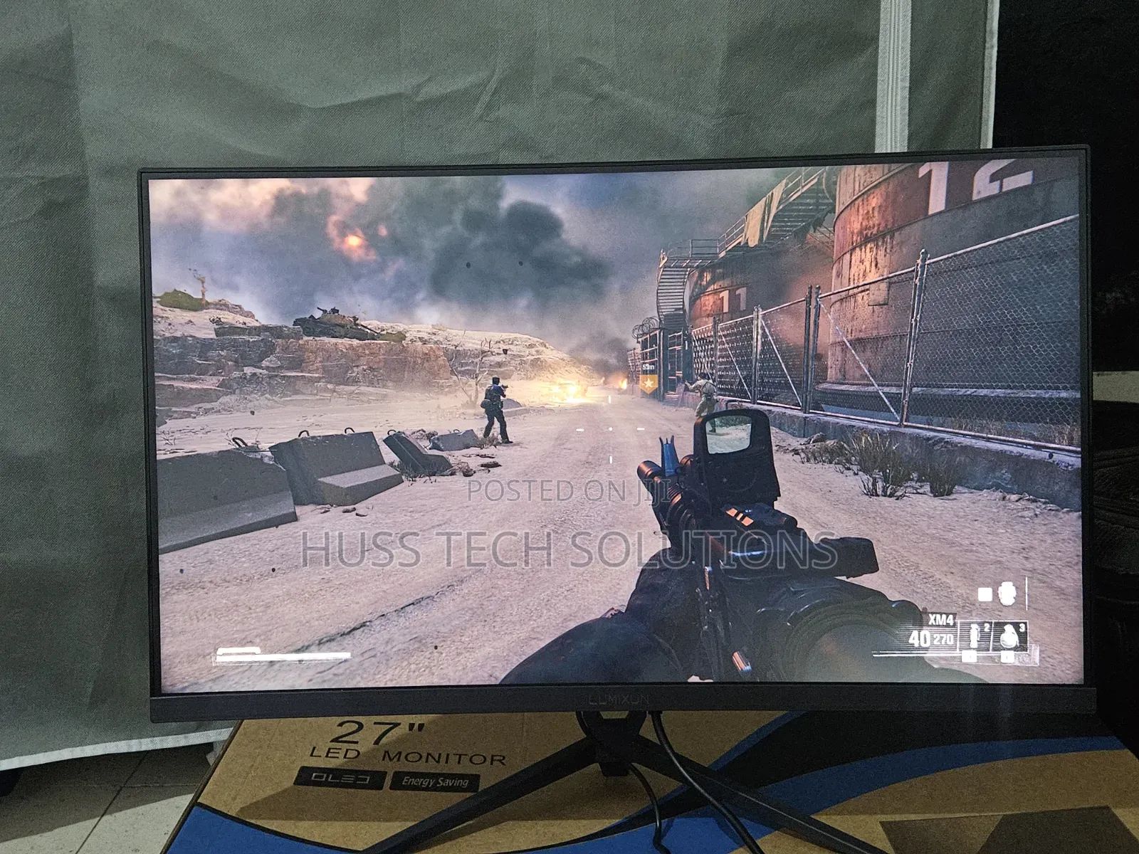 Lumixun Full Hd 27" 165hz Curved Screen Gaming Monitor