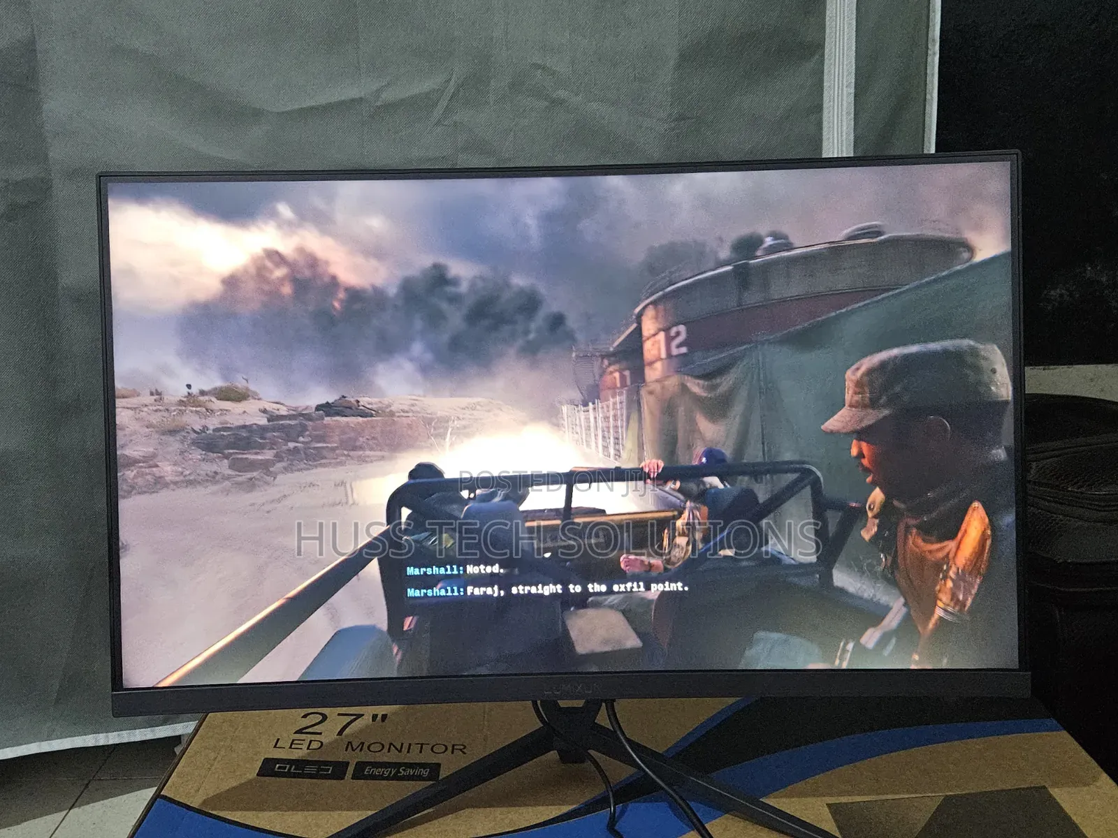 Lumixun Full Hd 27" 165hz Curved Screen Gaming Monitor