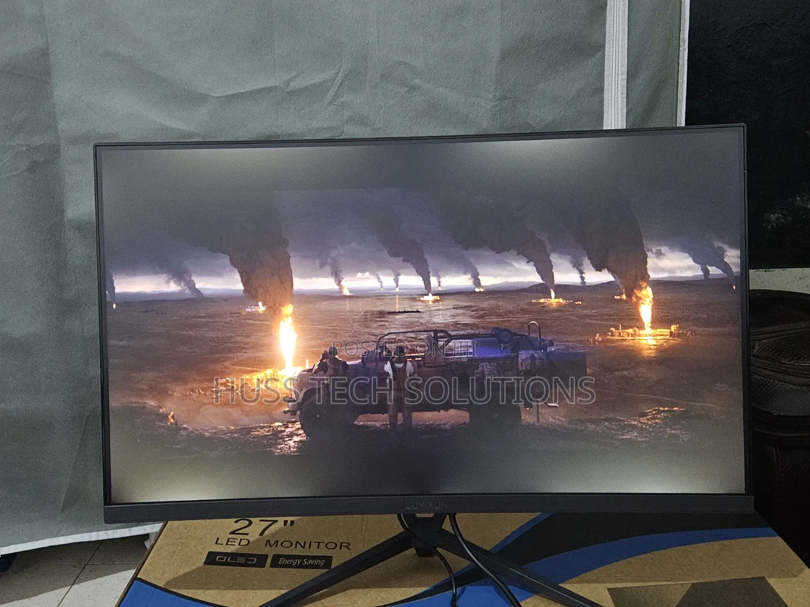 Lumixun Full Hd 27" 165hz Curved Screen Gaming Monitor