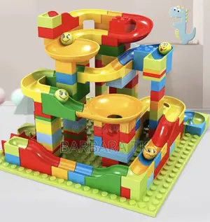 Marble Race Run Blocks Maze Ball Track Toy