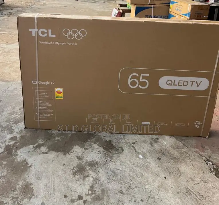 TCL 65" Qled HDR Google Tv With Built-in Chromecast