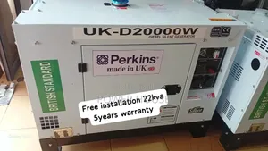 Affordable Perkins 22kva Generator – Available Now With Strong Engine