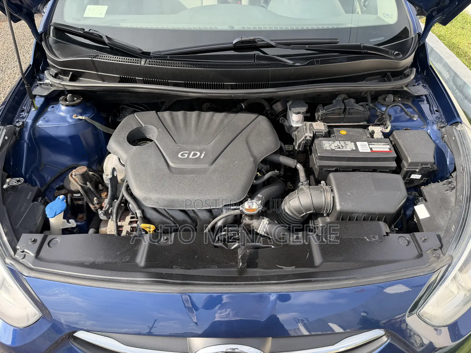 Hyundai Accent SE Sedan 2017 Blue