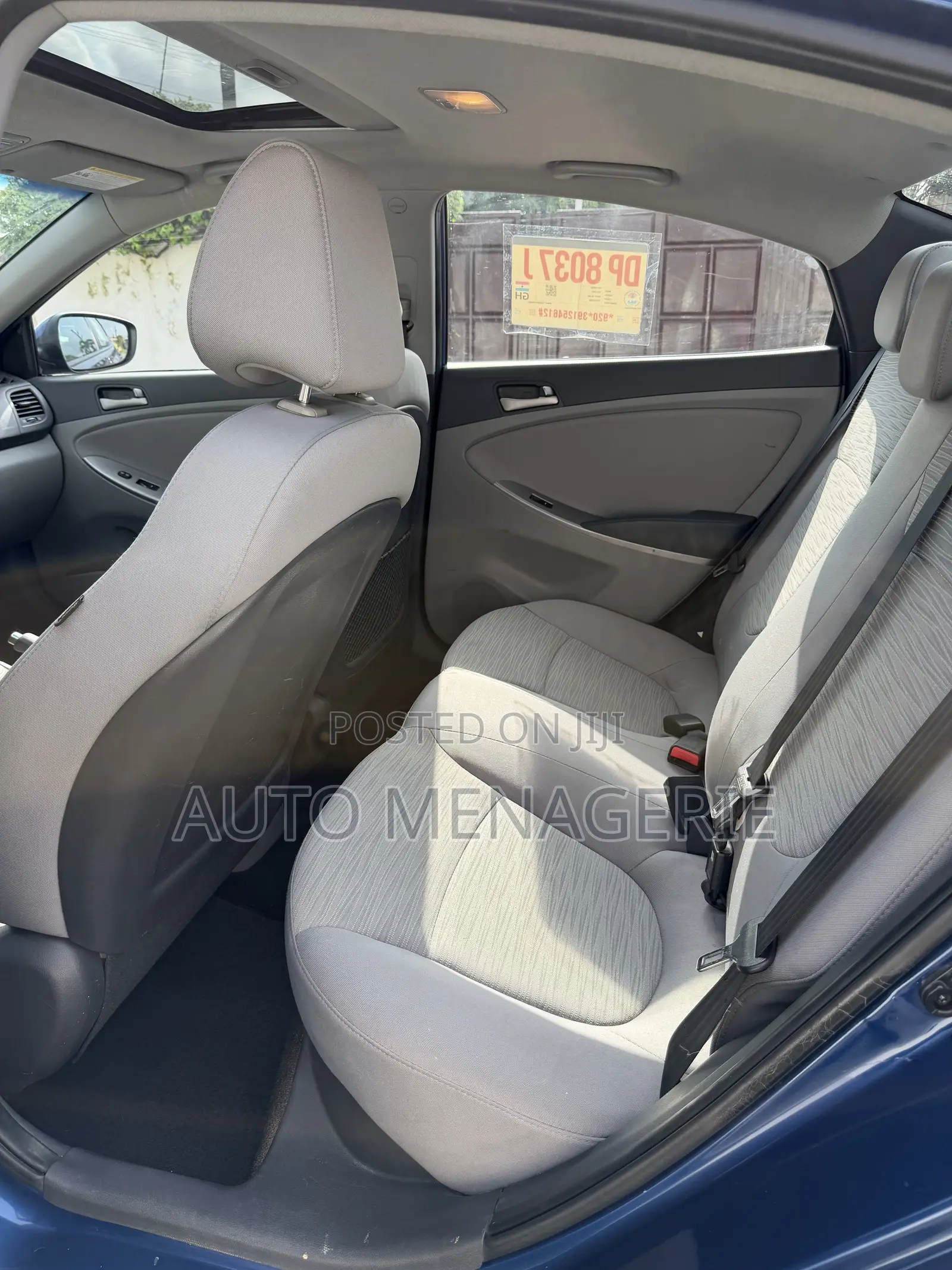 Hyundai Accent SE Sedan 2017 Blue
