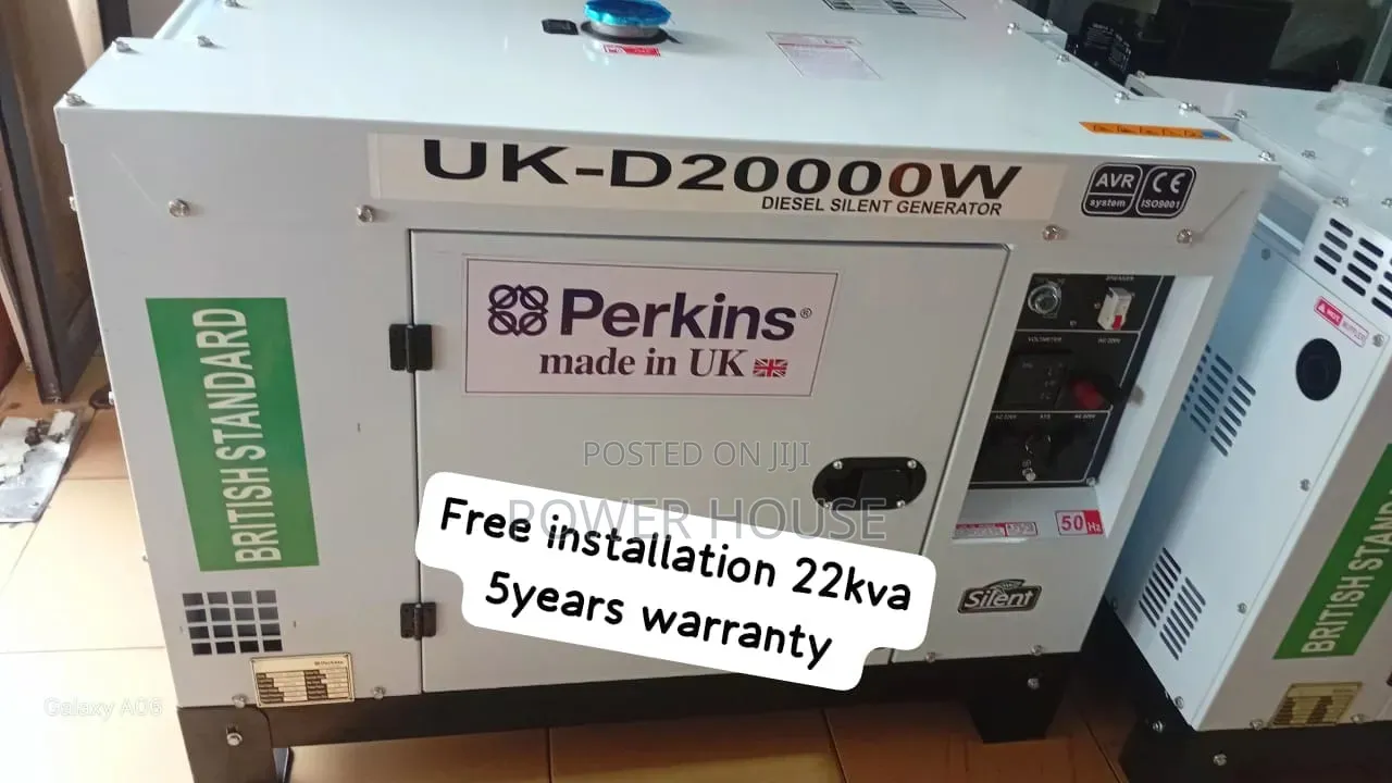 Top Quality Perkins 22kva Generator – Powerful, Durable Ready Now