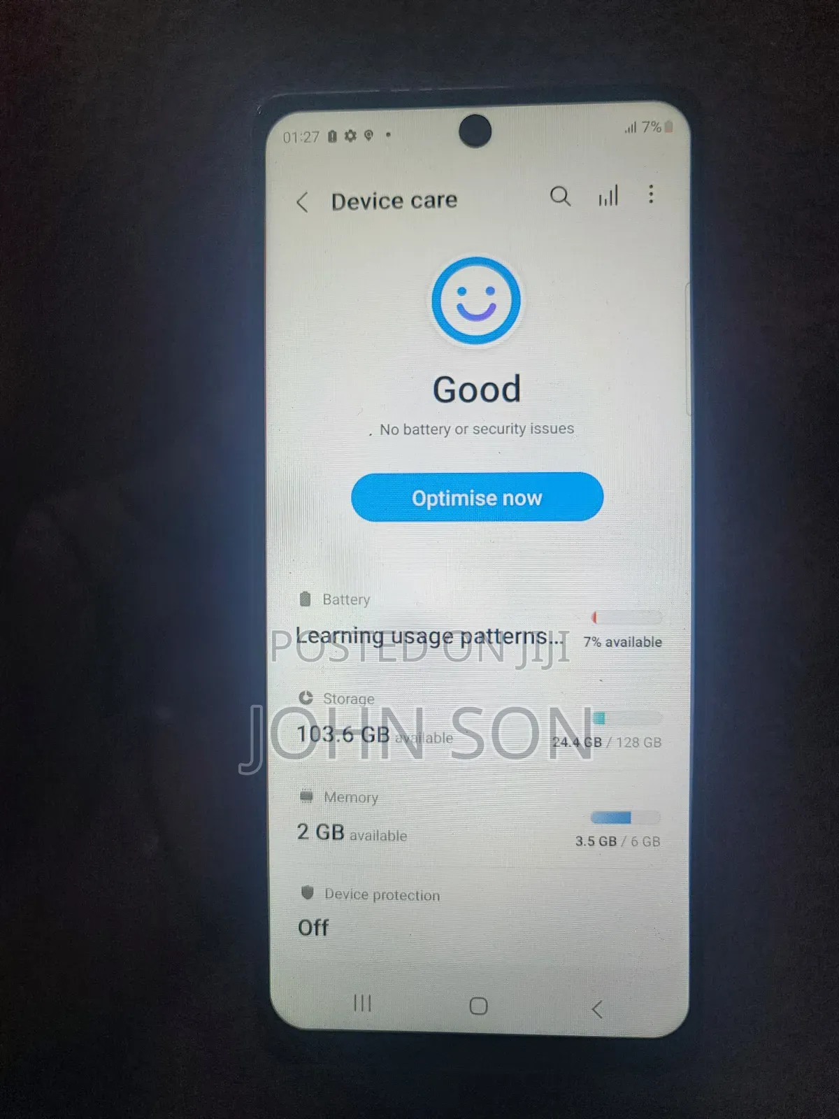 New Samsung Galaxy S20 FE 128 GB White