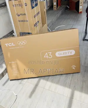 Check Out Unique TCL 43 Inch Qled Smart Television(Black) 