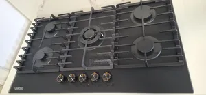 Kenwood Gas 5 Burners New Fingerprint Resistance Cast Iron 90cm