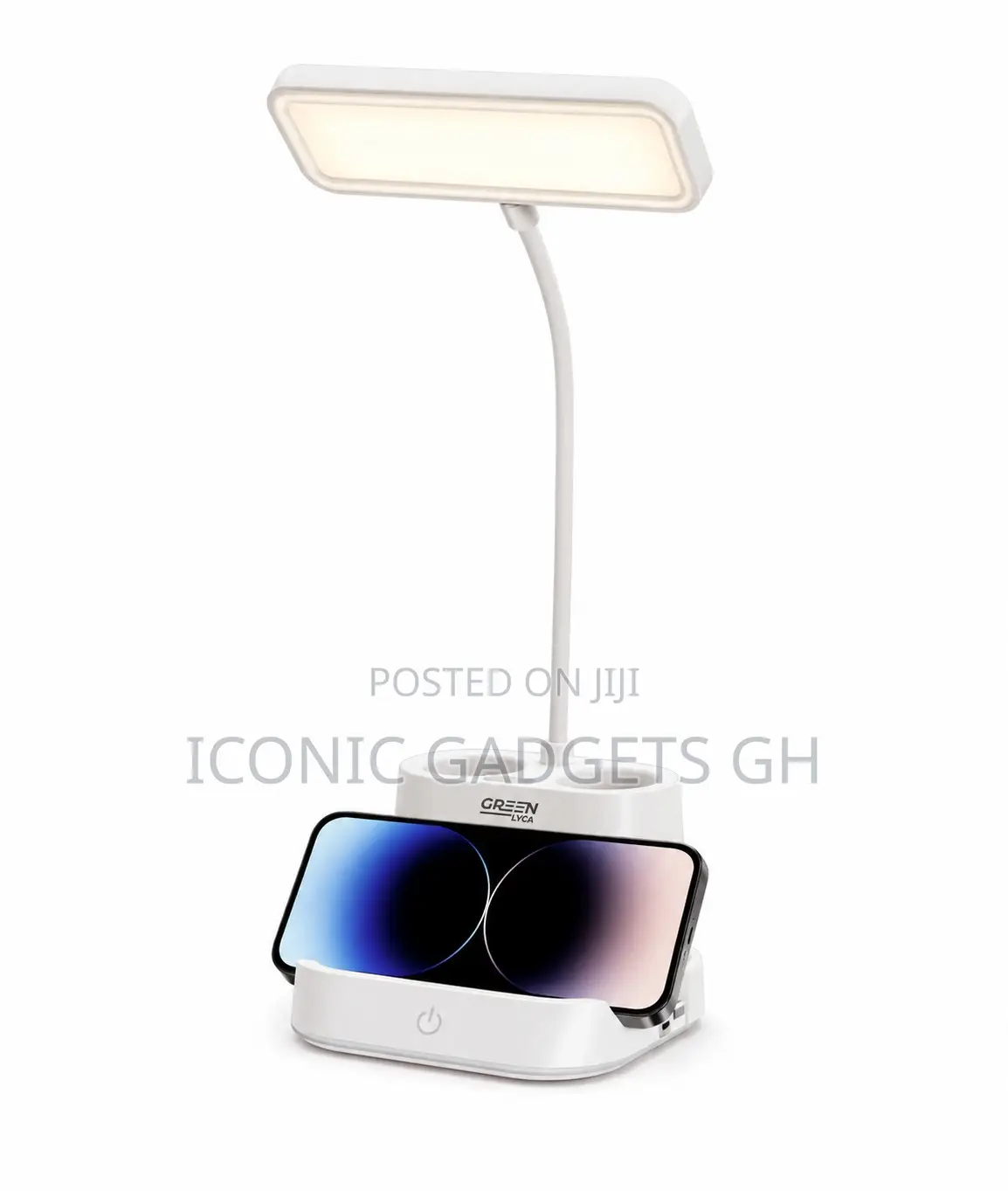 Rechargeable Led Table Lamp With Phone Holder