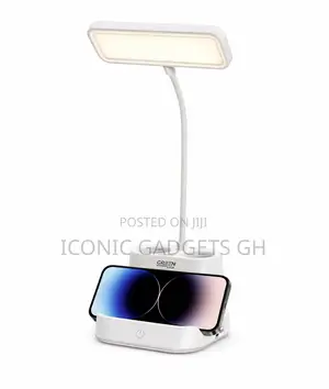 Rechargeable Led Table Lamp With Phone Holder