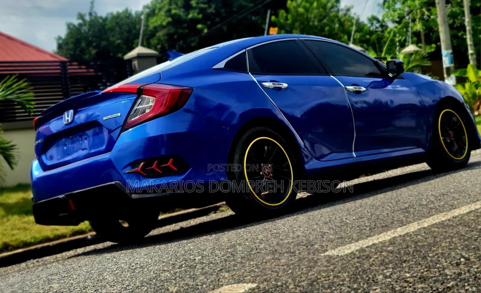 Honda Civic 2018 Blue