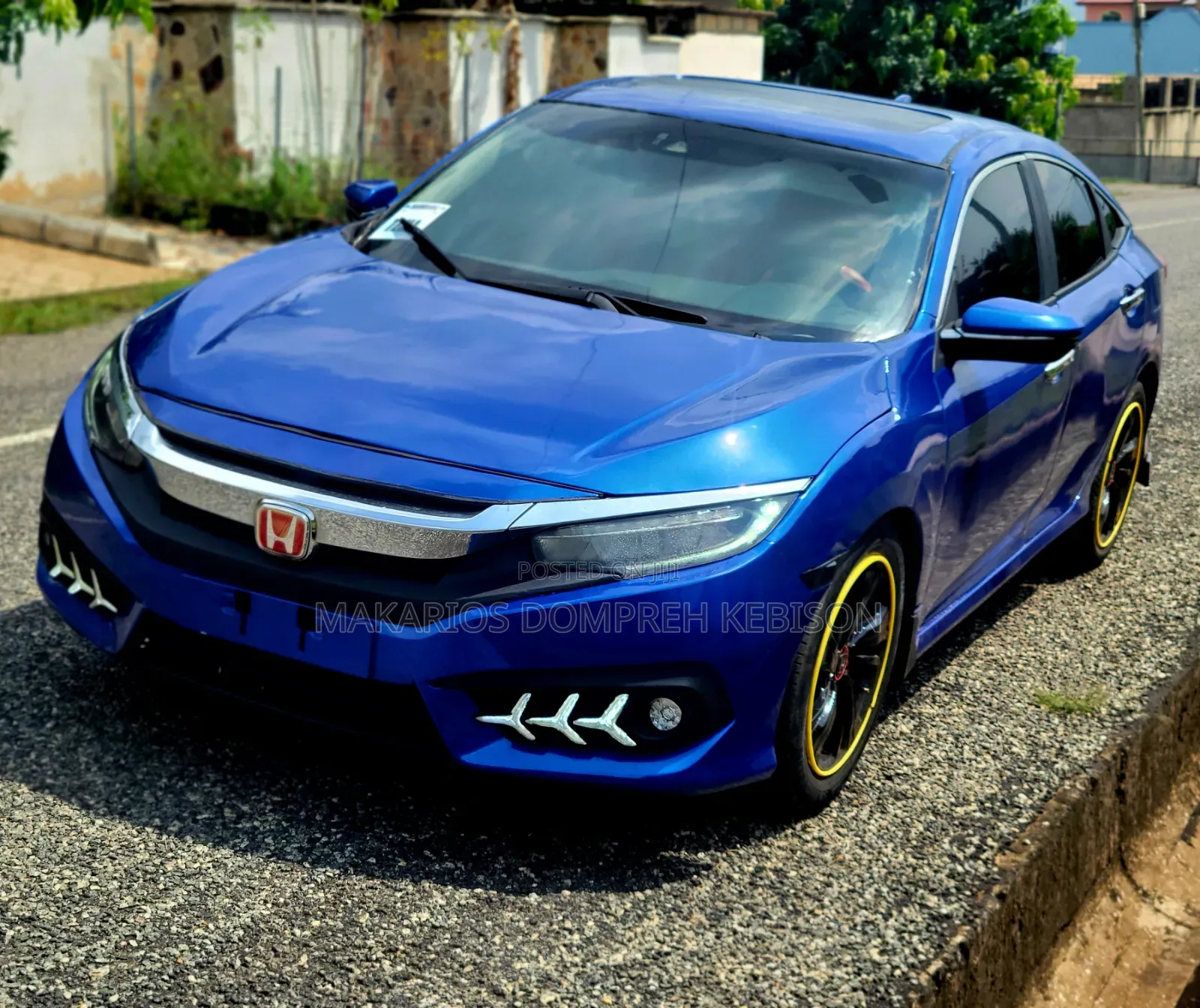Honda Civic 2018 Blue