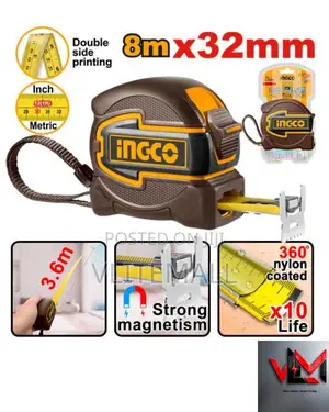 Ingco Steel Measuring Tape Hsmt80832