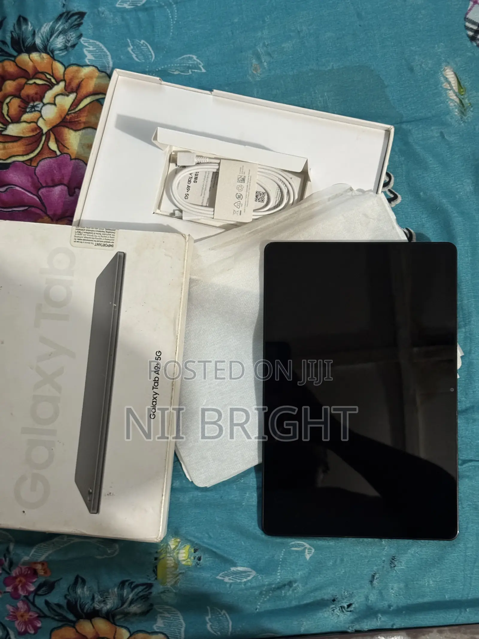 New Samsung Galaxy Tab A9+ 64 GB Black