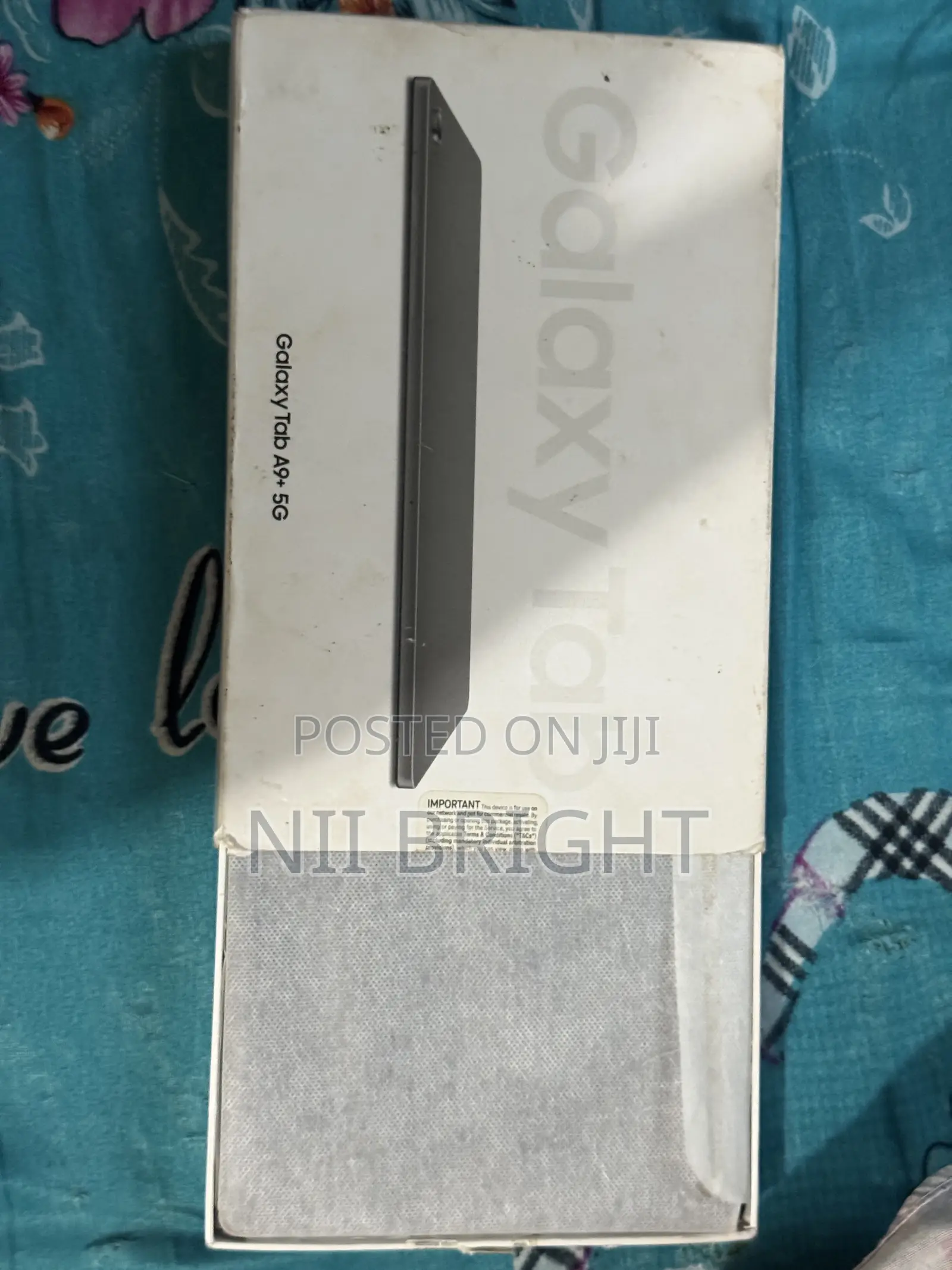 New Samsung Galaxy Tab A9+ 64 GB Black