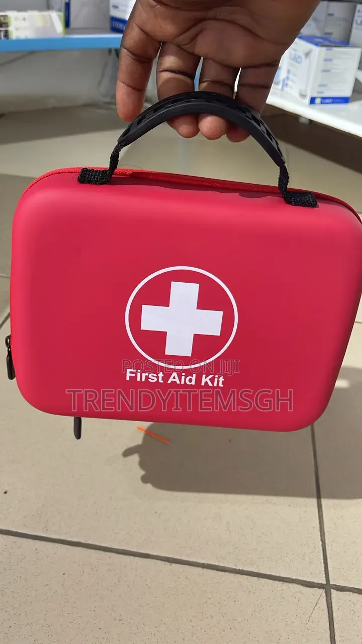 Portable First Aid Kit Compact Emergency Medical Storage Supply