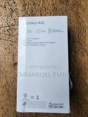 New Samsung Galaxy A16 5G 256 GB Black