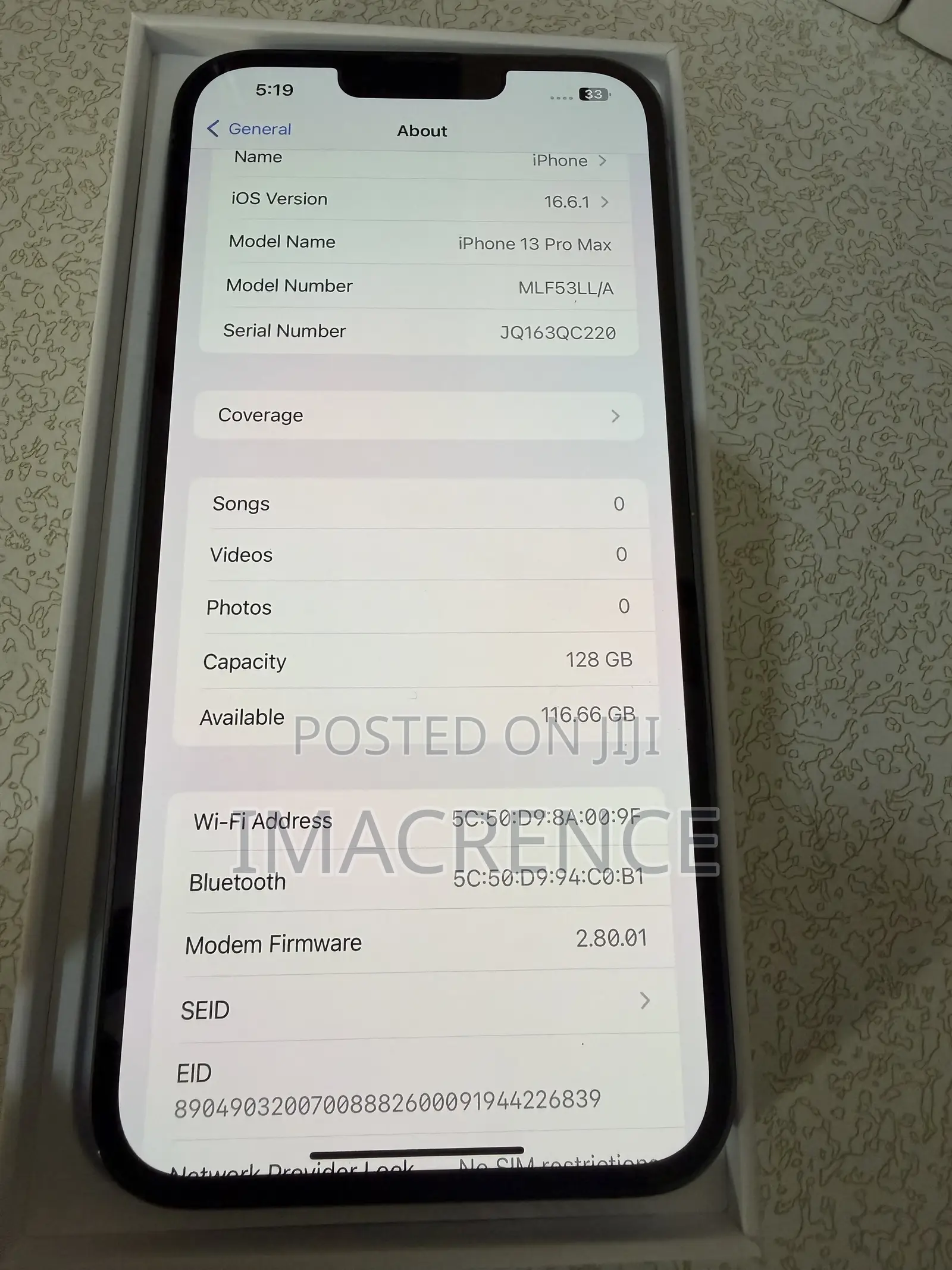 Apple iPhone 13 Pro Max 128 GB Blue
