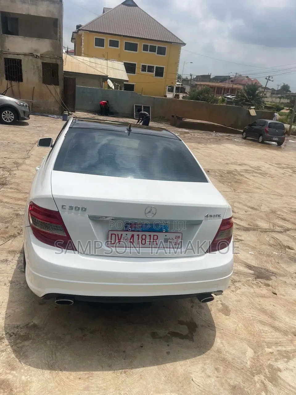 Mercedes-Benz C300 Sport 4Matic Sedan AWD (3.0L 6cyl 7A) 2012 White