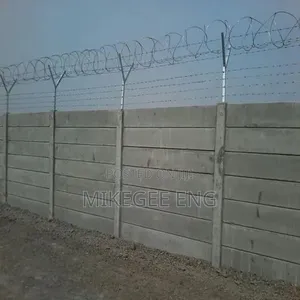 Installation of Barb Wire Fence for Residence and Industries