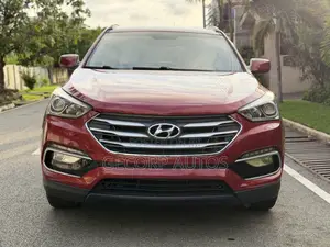 Hyundai Santa Fe SE AWD 2017 Burgundy