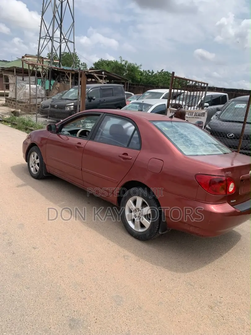 Toyota Corolla LE 2007 Red