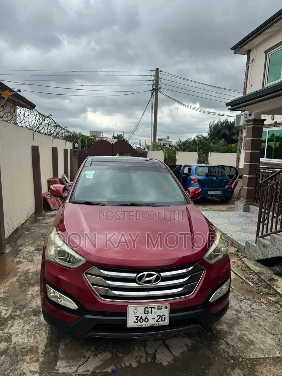 Hyundai Santa Fe Limited 4dr SUV AWD (3.3L 6cyl 6A) 2015 Red