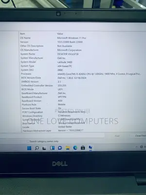 Laptop Dell Latitude 3400 16GB Intel Core i5 SSD 256GB