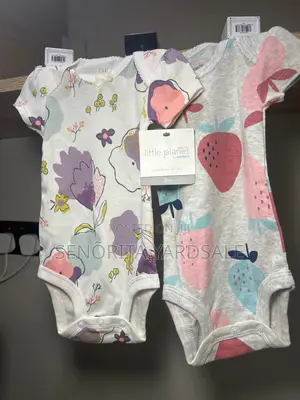 Little Planet by Carter's Baby Organic Short Sleeve Bodysuit 2pcs