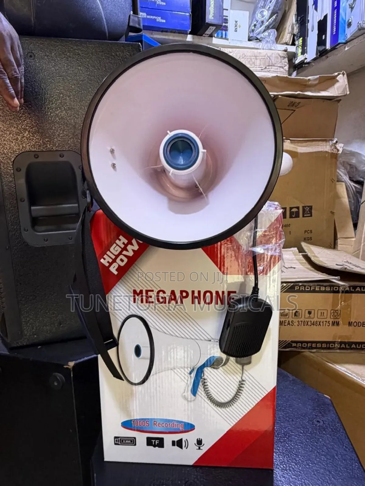 High Power Megaphone (Model Ml-109u), 100watt Power Megaphone