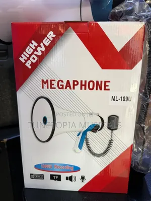 High Power Megaphone (Model Ml-109u), 100watt Power Megaphone